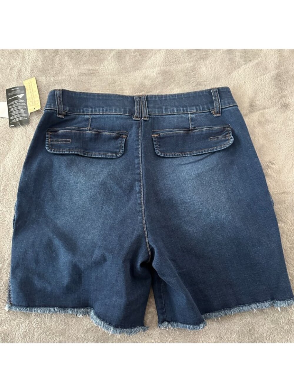 NWT Democracy Ab Solution Cargo Shorts Women's size 12 Stretch - Picture 5 of 8